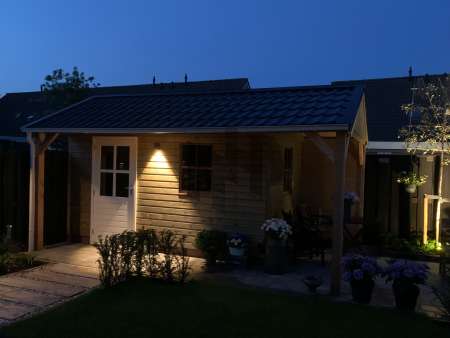 Tuinhuis met veranda / open gedeelte HS-20